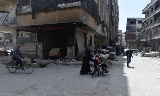 Developments in Douma, Syria