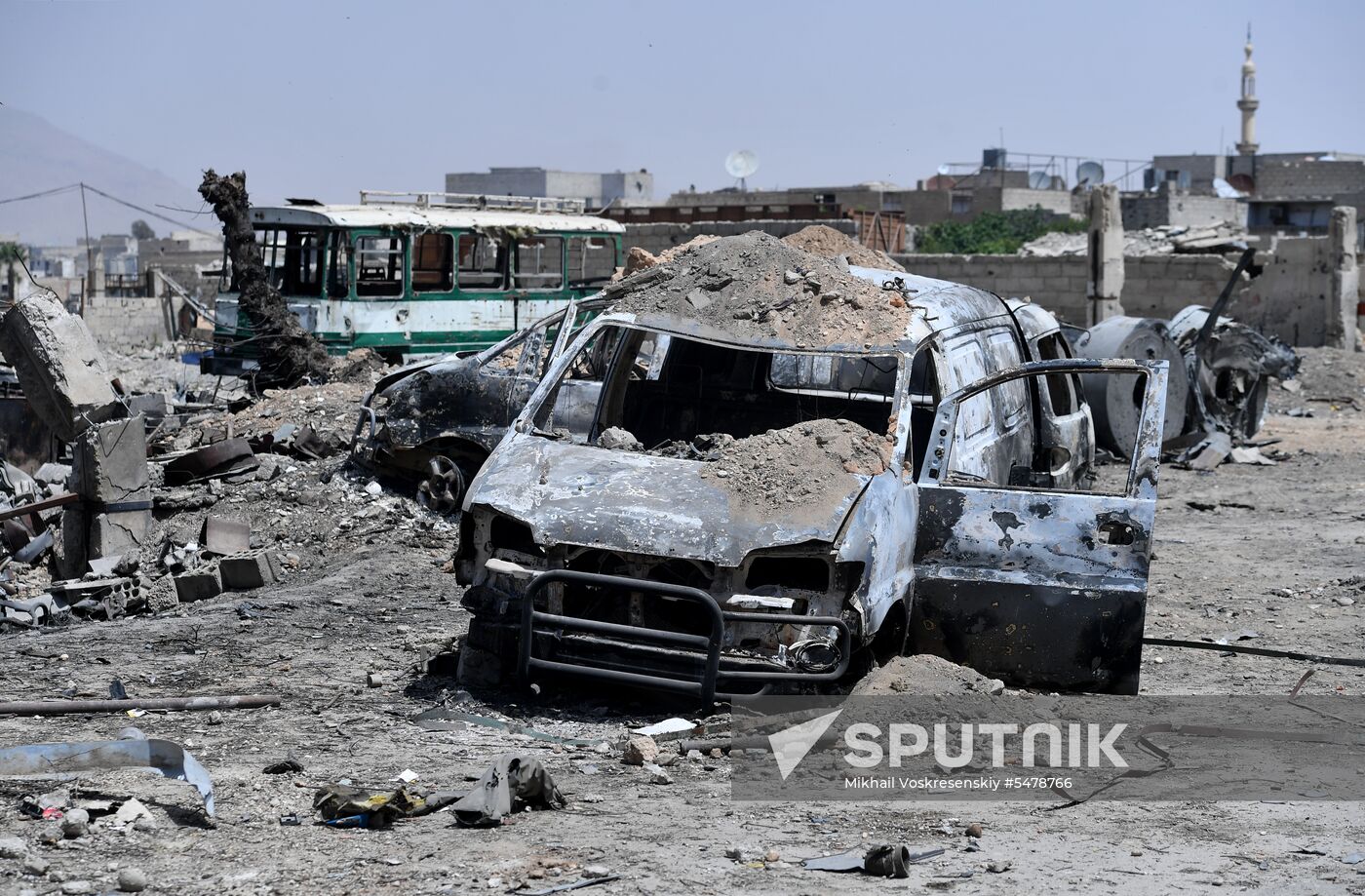 Developments in Douma, Syria