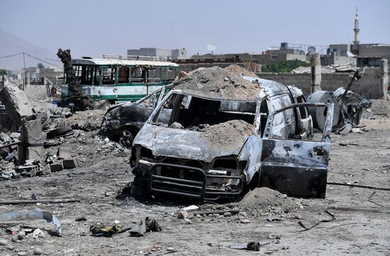 Developments in Douma, Syria