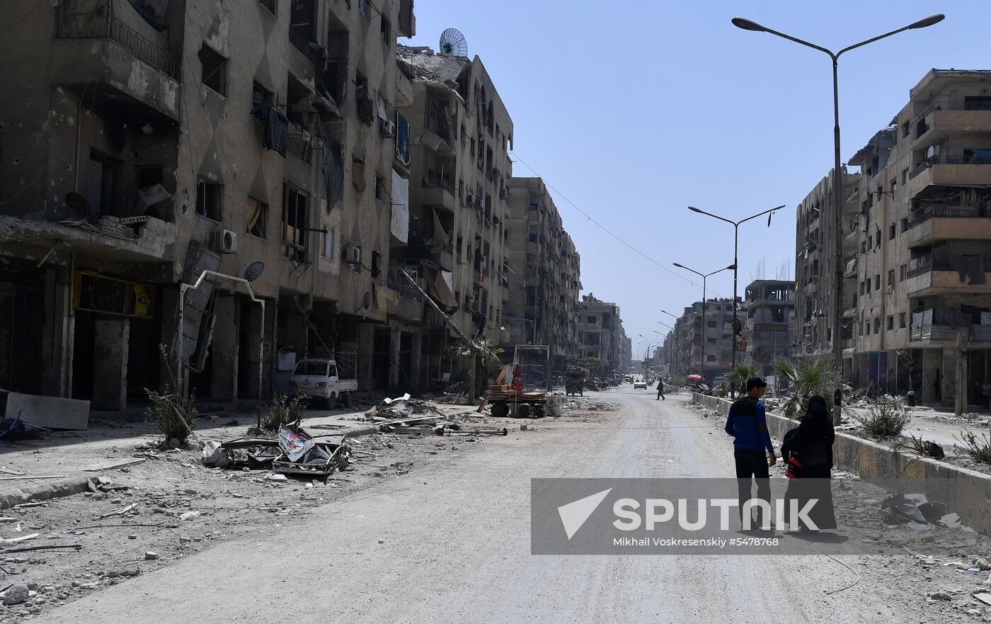 Developments in Douma, Syria