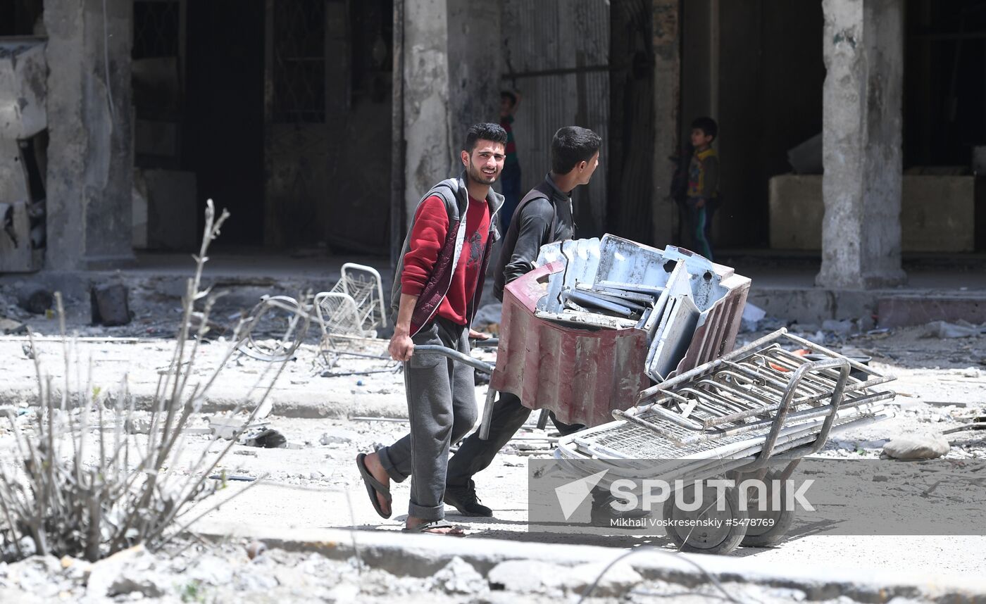 Developments in Douma, Syria