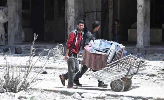 Developments in Douma, Syria