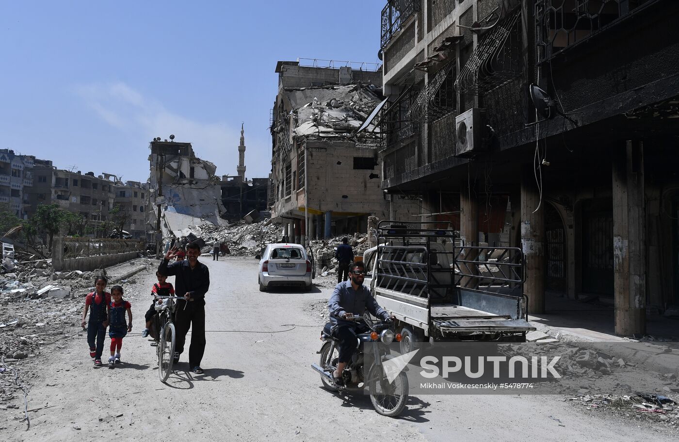 Developments in Douma, Syria