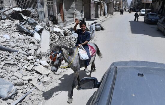 Developments in Douma, Syria