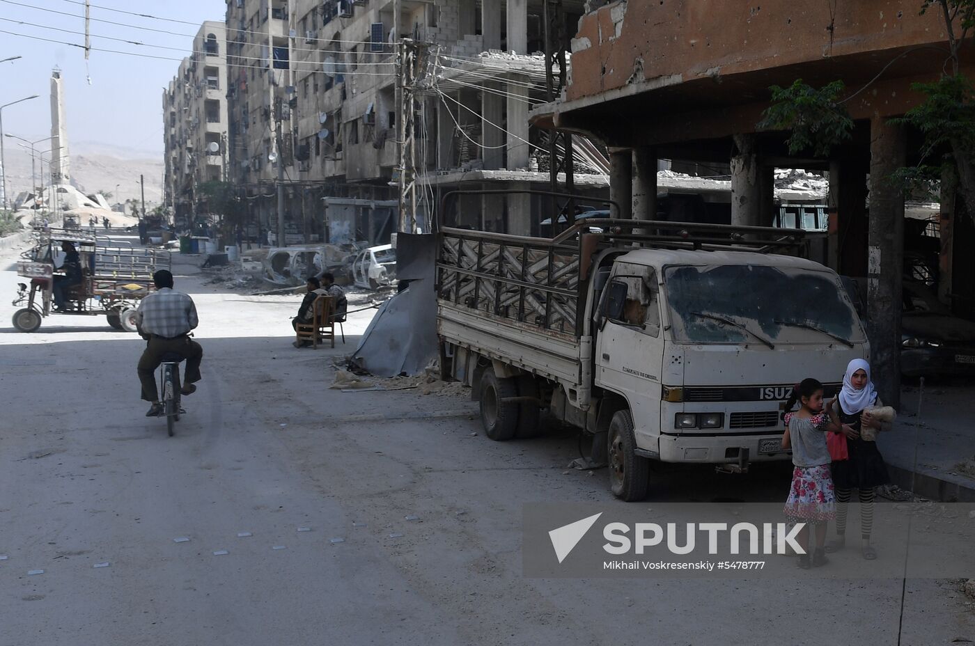 Developments in Douma, Syria