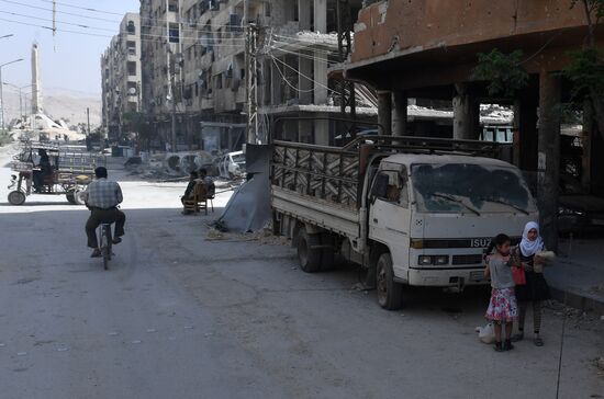 Developments in Douma, Syria