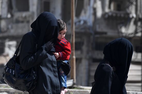 Developments in Douma, Syria