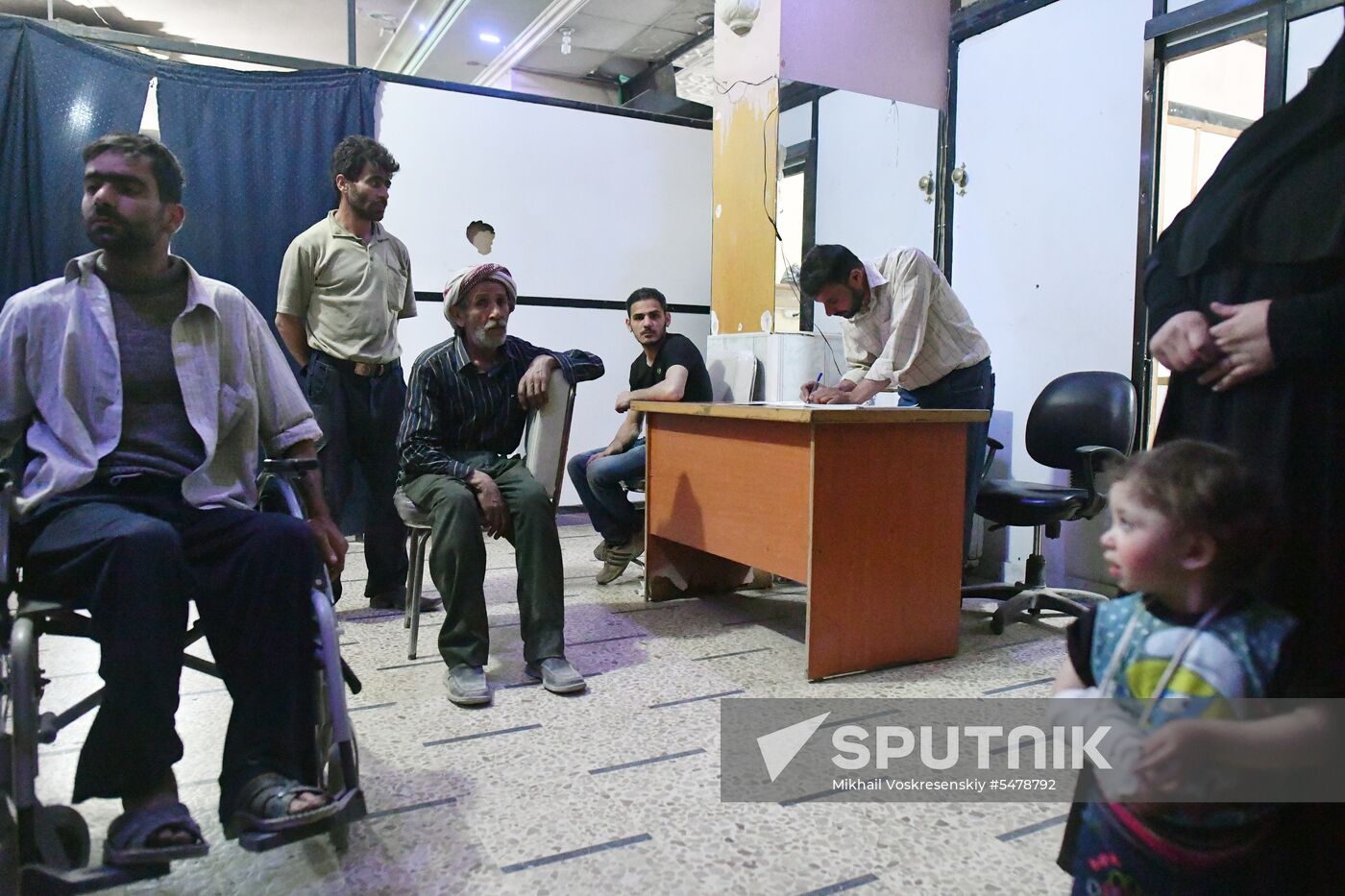 Underground hospital in Douma, Syria