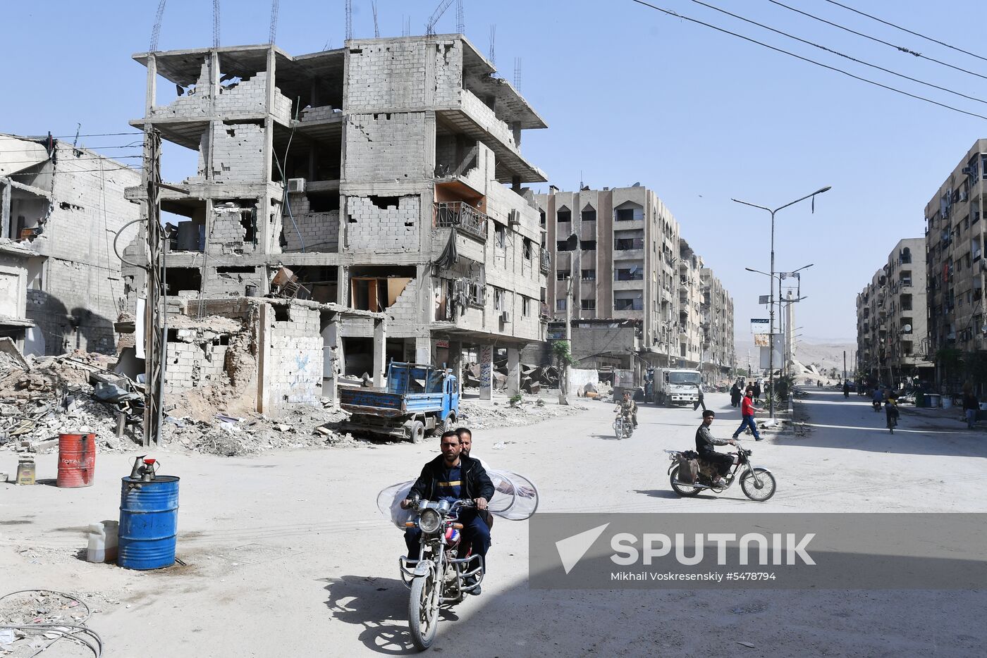 Developments in Douma, Syria