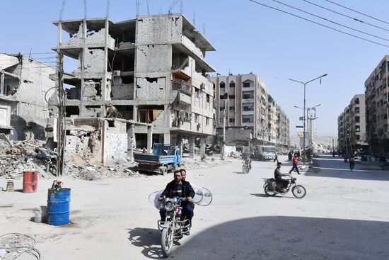 Developments in Douma, Syria