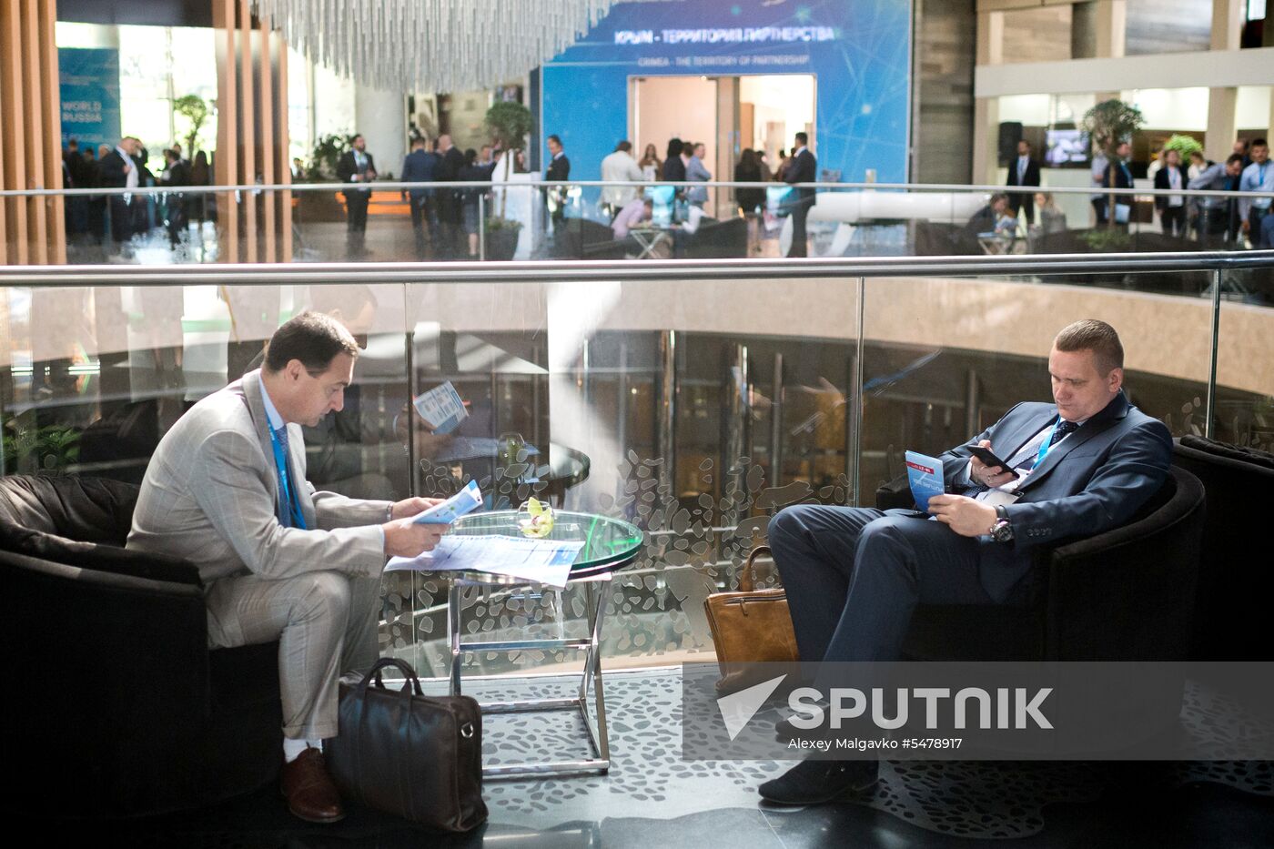 Yalta International Economic Forum. Day one