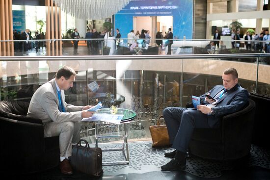 Yalta International Economic Forum. Day one
