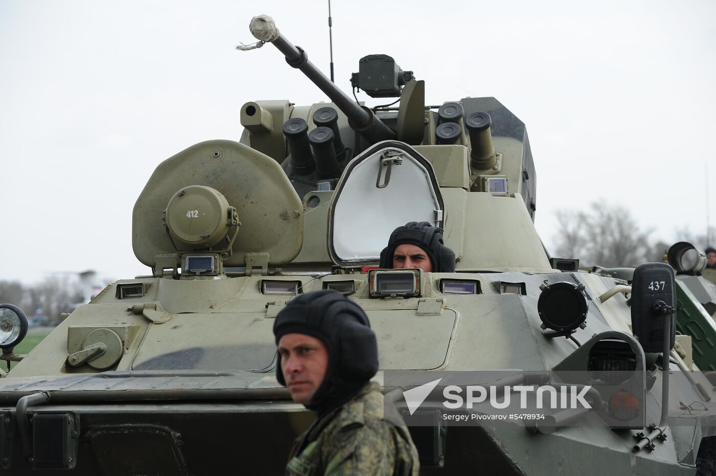 Victory Parade rehearsal in Krasnodar