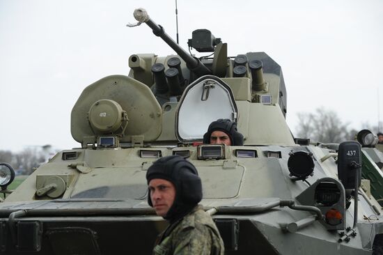 Victory Parade rehearsal in Krasnodar