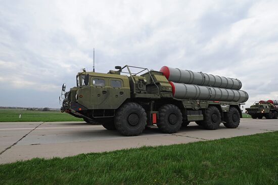 Victory Parade rehearsal in Krasnodar