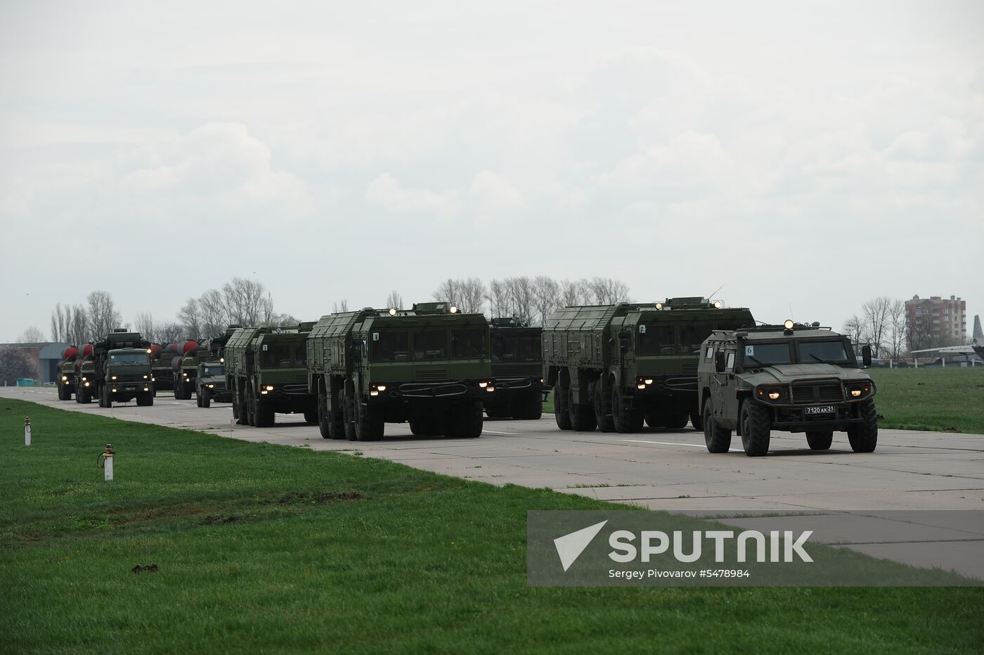 Victory Parade rehearsal in Krasnodar