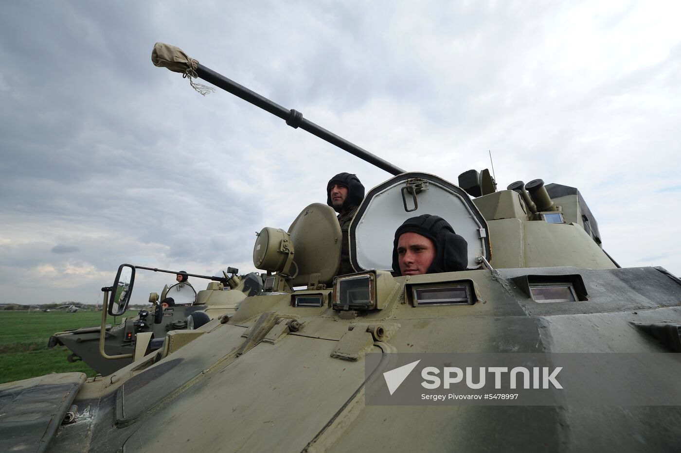 Victory Parade rehearsal in Krasnodar