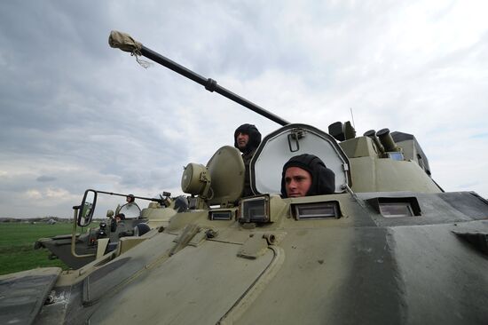 Victory Parade rehearsal in Krasnodar