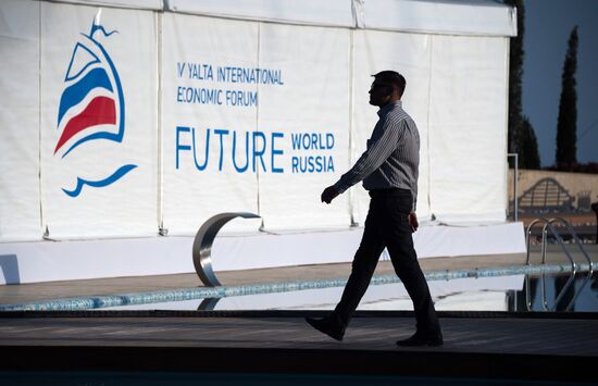 Yalta International Economic Forum. Day one