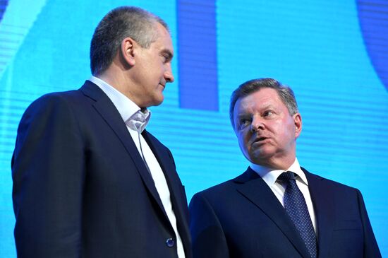 Yalta International Economic Forum. Day one