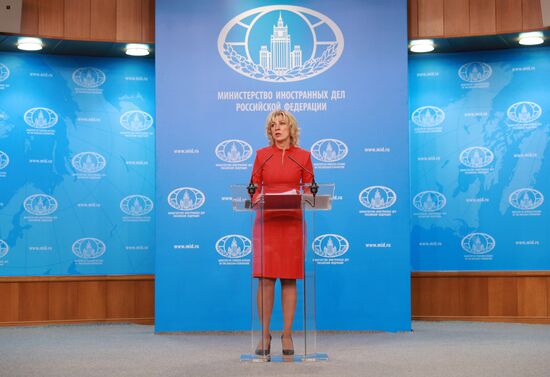 Briefing by Russian Foreign Ministry Spokesperson Maria Zakharova