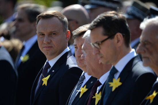 Commemorative event to mark 75th anniversary of Warsaw ghetto uprising