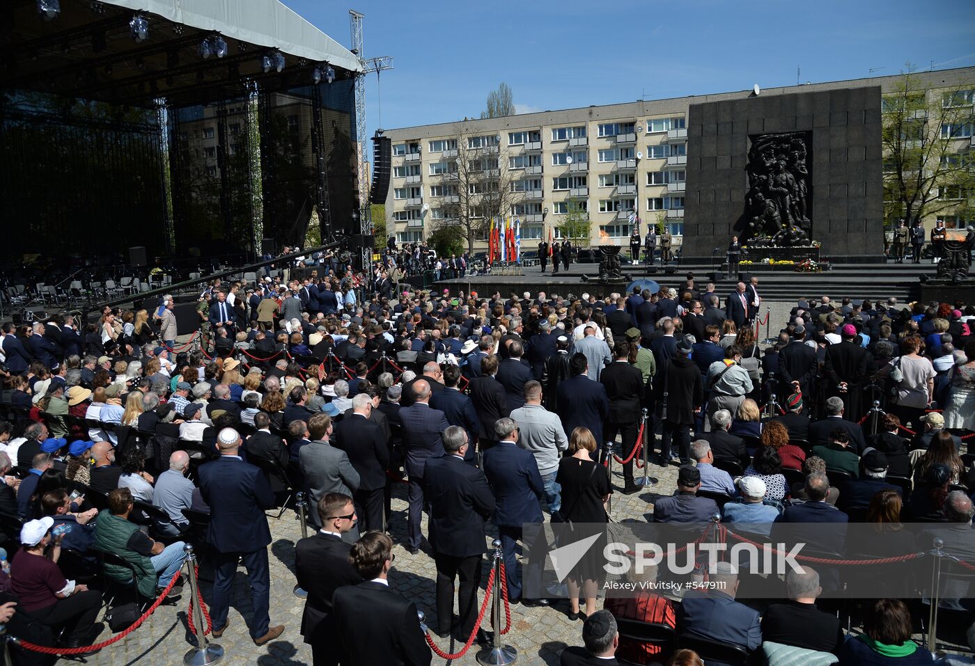Commemorative event to mark 75th anniversary of Warsaw ghetto uprising