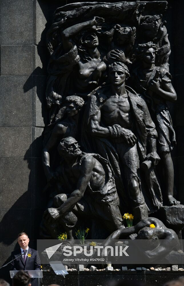 Commemorative event to mark 75th anniversary of Warsaw ghetto uprising