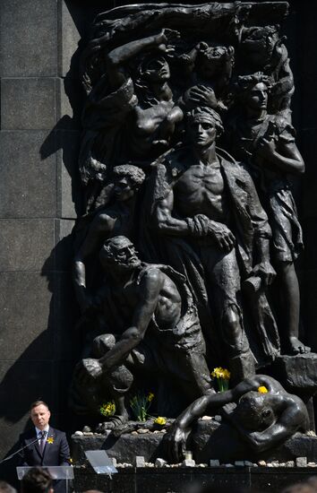 Commemorative event to mark 75th anniversary of Warsaw ghetto uprising