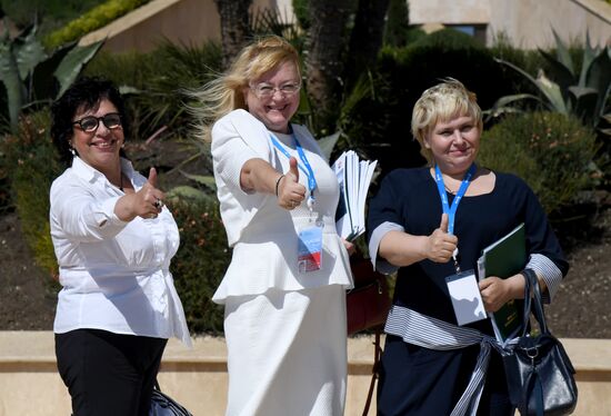 Yalta International Economic Forum. Day one