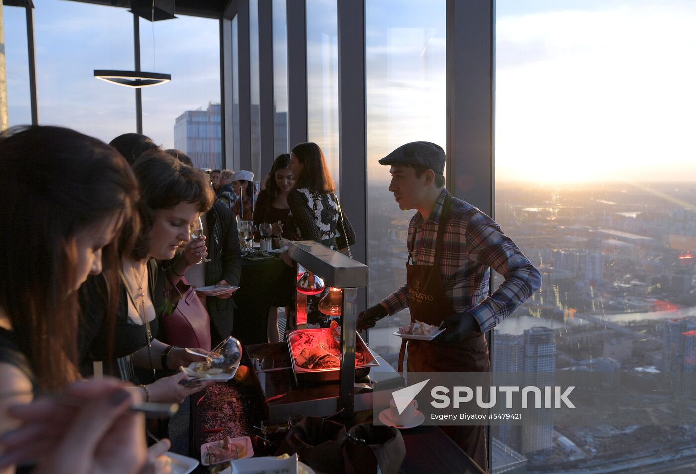 Europe's highest viewing platform opens in Moscow