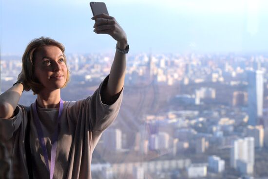 Europe's highest viewing platform opens in Moscow