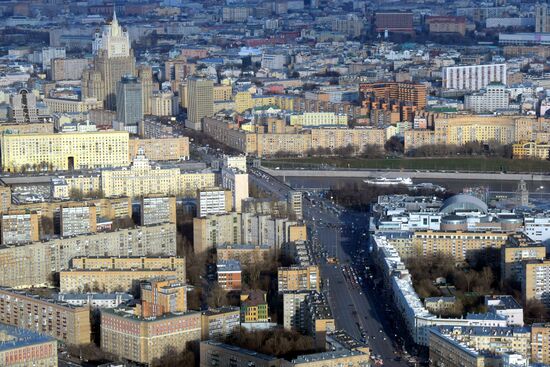 Europe's highest viewing platform opens in Moscow