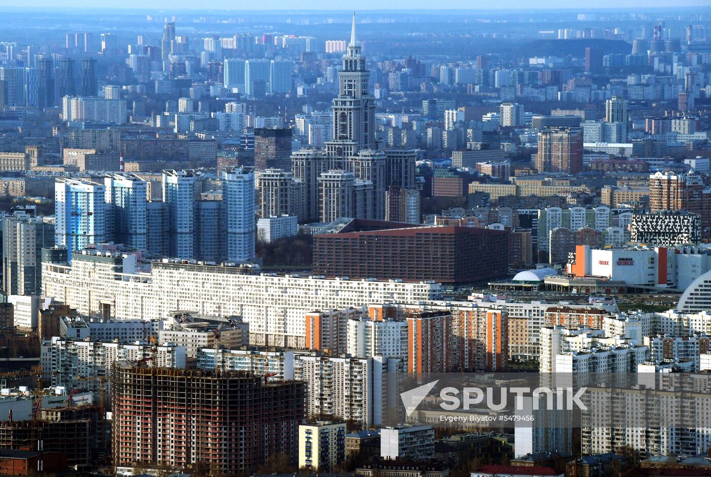 Europe's highest viewing platform opens in Moscow