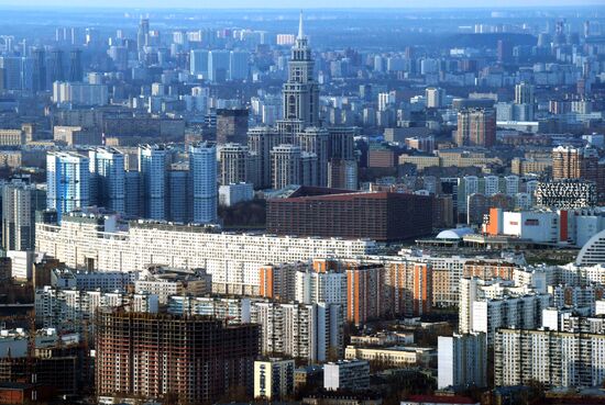 Europe's highest viewing platform opens in Moscow