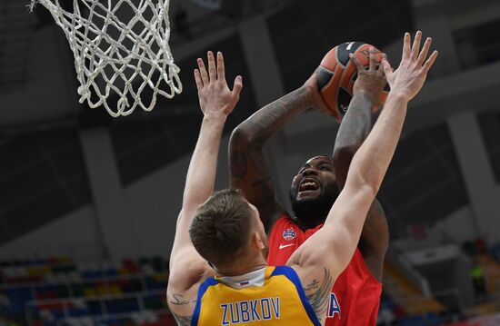 Basketball. Euroleague. CSKA vs Khimki