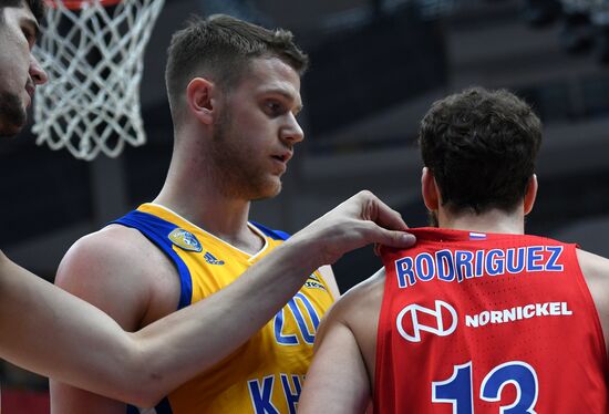 Basketball. Euroleague. CSKA vs Khimki