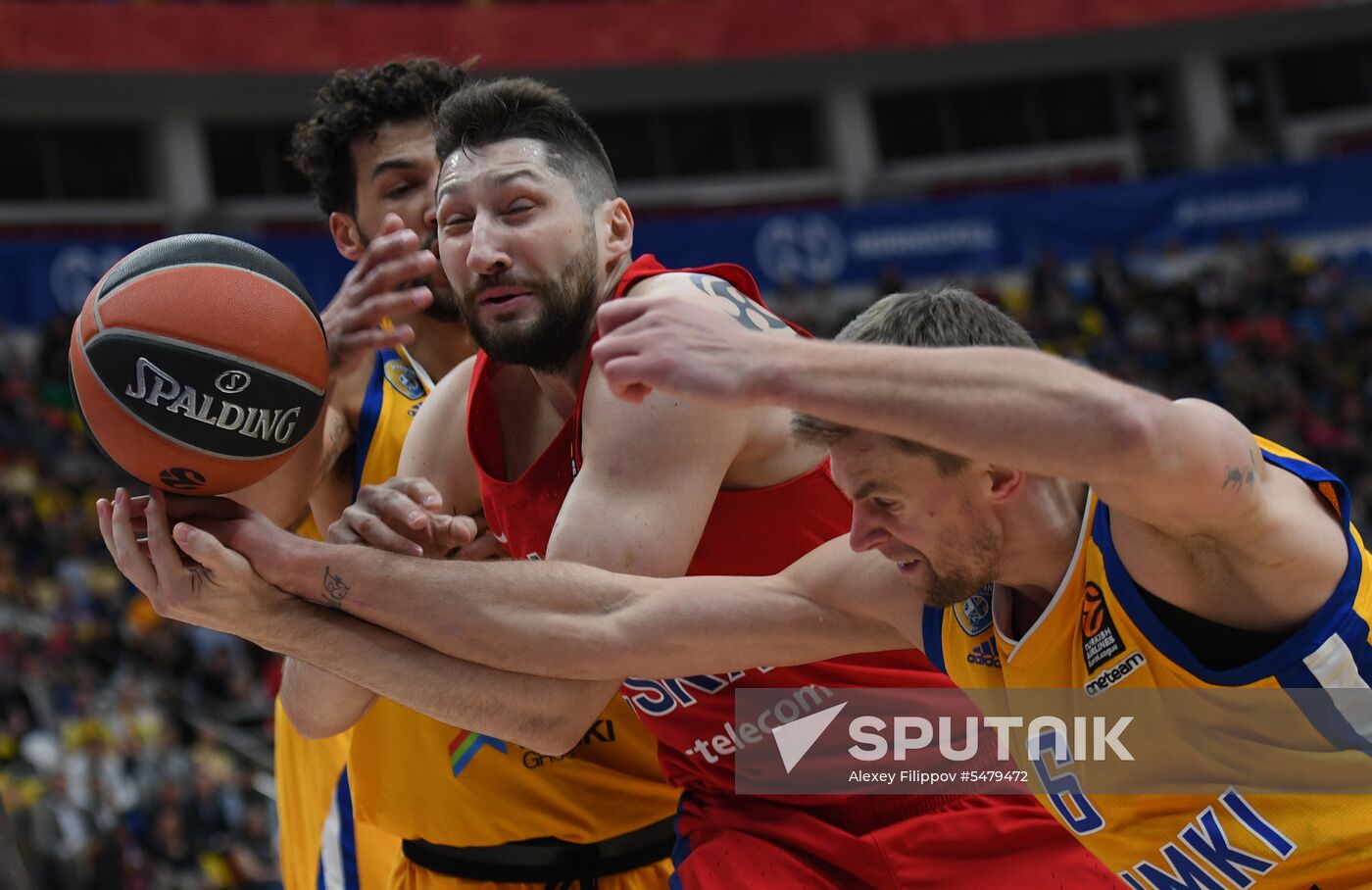 Basketball. Euroleague. CSKA vs Khimki