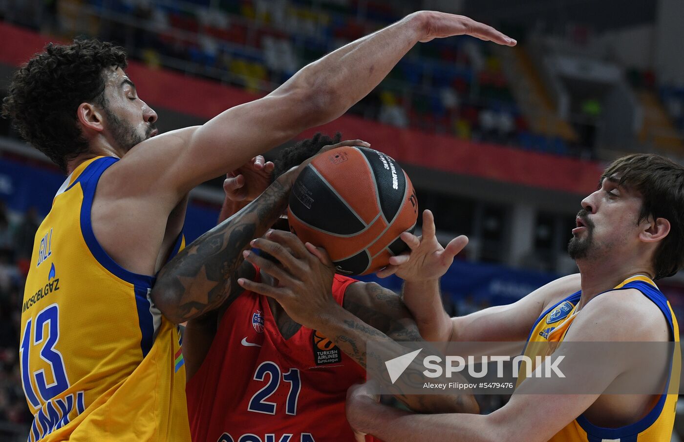 Basketball. Euroleague. CSKA vs Khimki