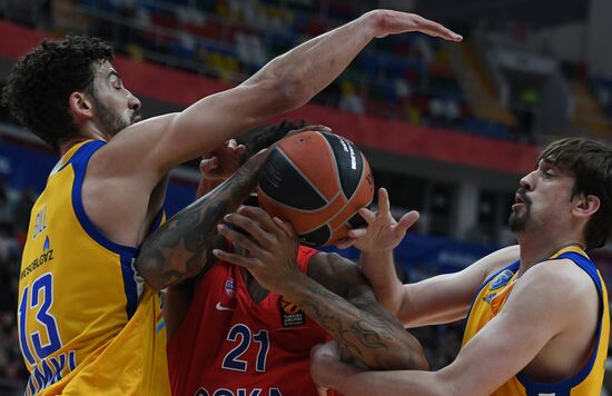Basketball. Euroleague. CSKA vs Khimki