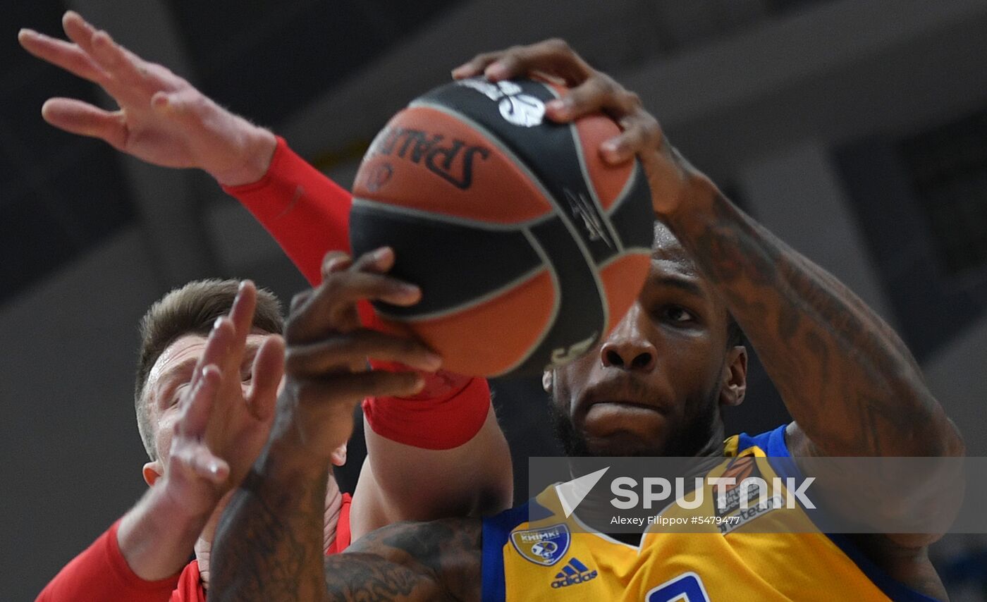 Basketball. Euroleague. CSKA vs Khimki