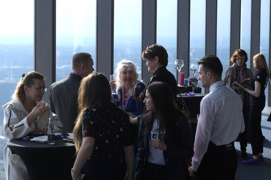 Europe's highest viewing platform opens in Moscow