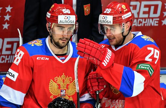 Euro Ice Hockey Challenge. Russia vs Sweden