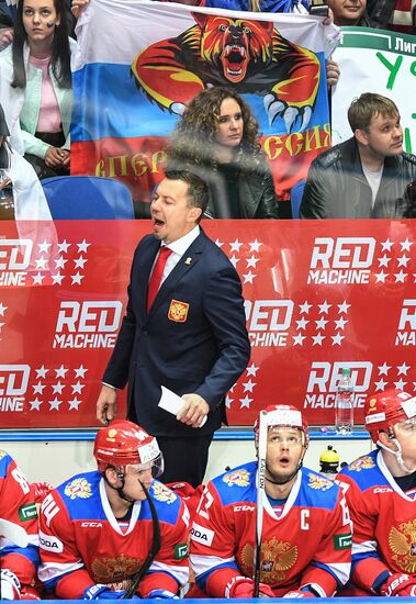 Euro Ice Hockey Challenge. Russia vs Sweden