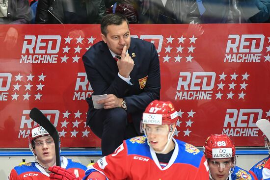 Euro Ice Hockey Challenge. Russia vs Sweden