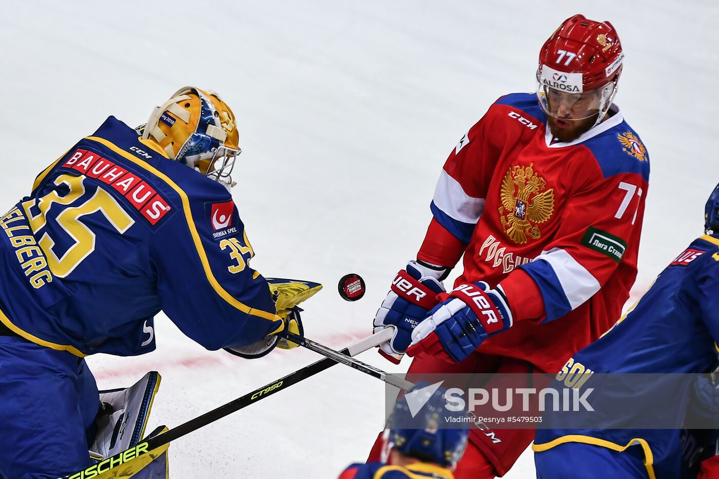 Euro Ice Hockey Challenge. Russia vs Sweden
