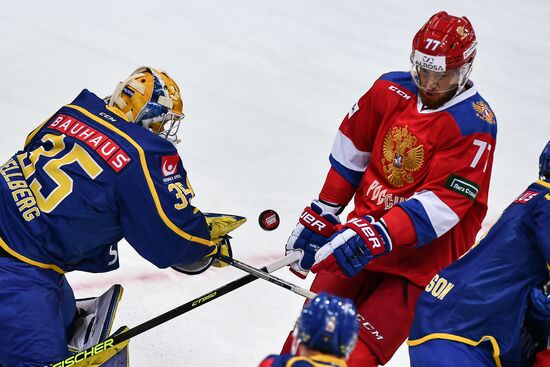 Euro Ice Hockey Challenge. Russia vs Sweden