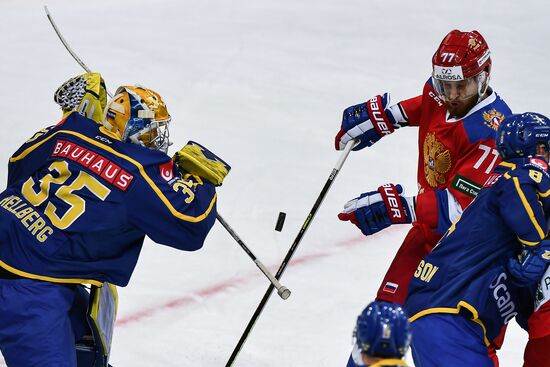 Euro Ice Hockey Challenge. Russia vs Sweden