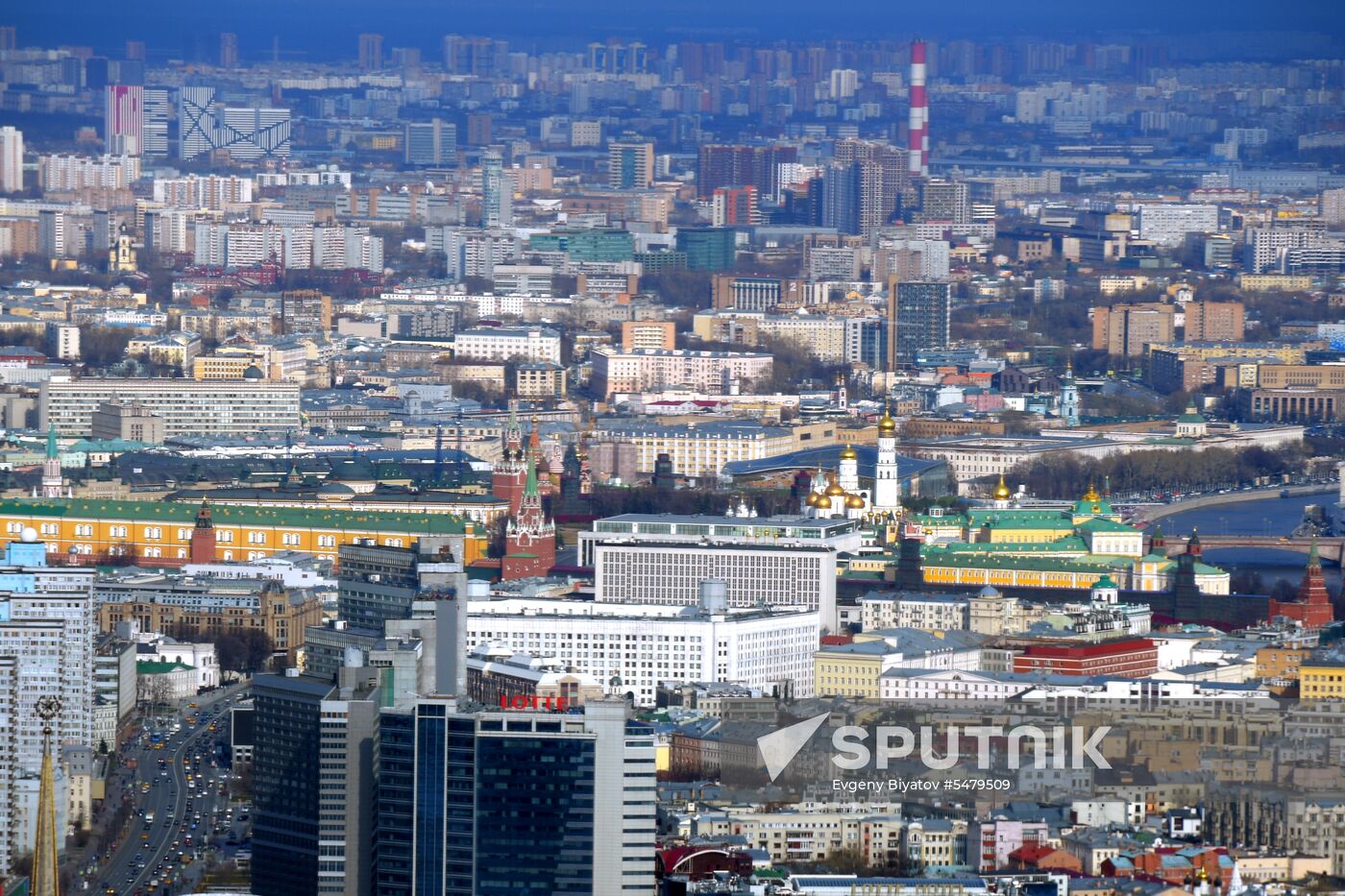 Europe's highest viewing platform opens in Moscow