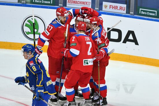 Euro Ice Hockey Challenge. Russia vs Sweden